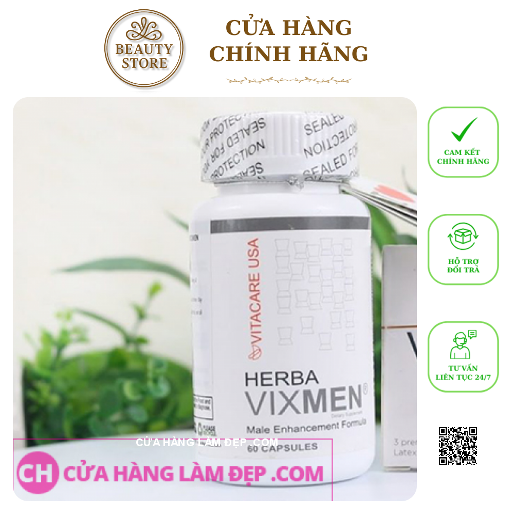 HERBA VIXMEN - Thực Phẩm Tăng Cường Sinh Lý Nam
