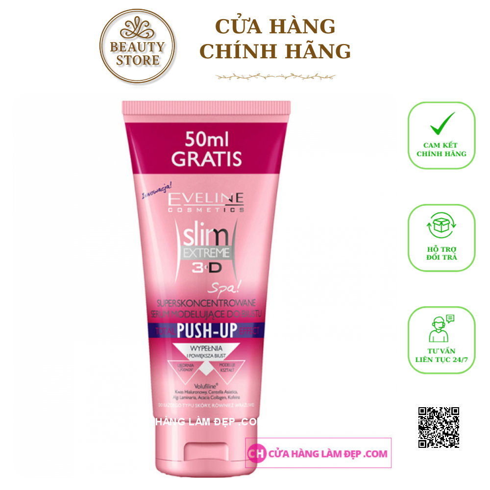Tinh Chất Nâng Và Nở Ngực Eveline Slim Extreme 3D Push-Up