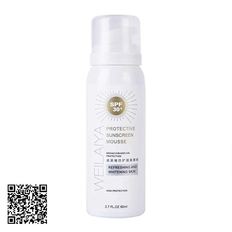 Bột Chống Nắng  Protect Sunscreen Mousse SPF30+ Weilaiya 80ml