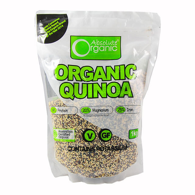 Hạt Diêm Mạch Organic Quinoa Của Úc Absolute Organic (1kg)