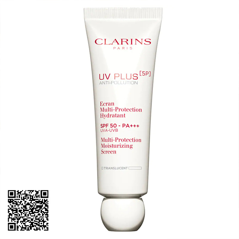 Kem Chống Nắng Clarins UV Plus 5P Translucent SPF50/PA+++ Của Pháp 50ml