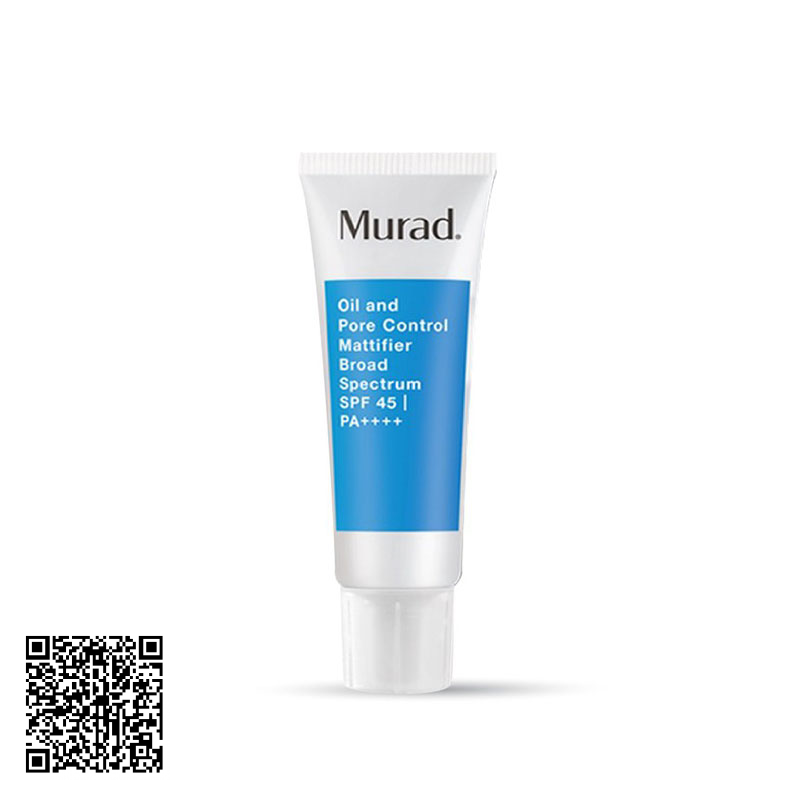 Kem Chống Nắng Murad Oil And Pore Control Mattifier Broad Spectrum SPF 45 PA++++ Mỹ 50ml