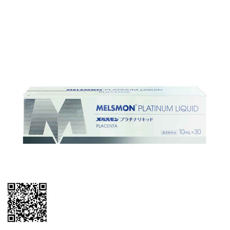 Nước uống nhau thai ngựa Melsmon Platinum Liquid (Hộp 30 ống x 10ml)