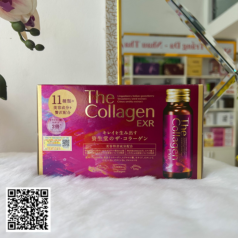 Nước Uống The Collagen EXR Shiseido Nhật Bản 10 Ngày Uống