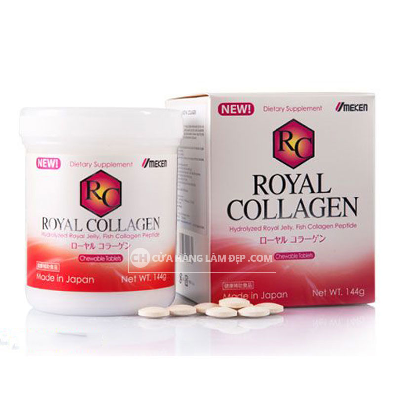 Royal Collagen Umeken - Viên Uống Collagen Làm Đẹp Da (180 Viên)