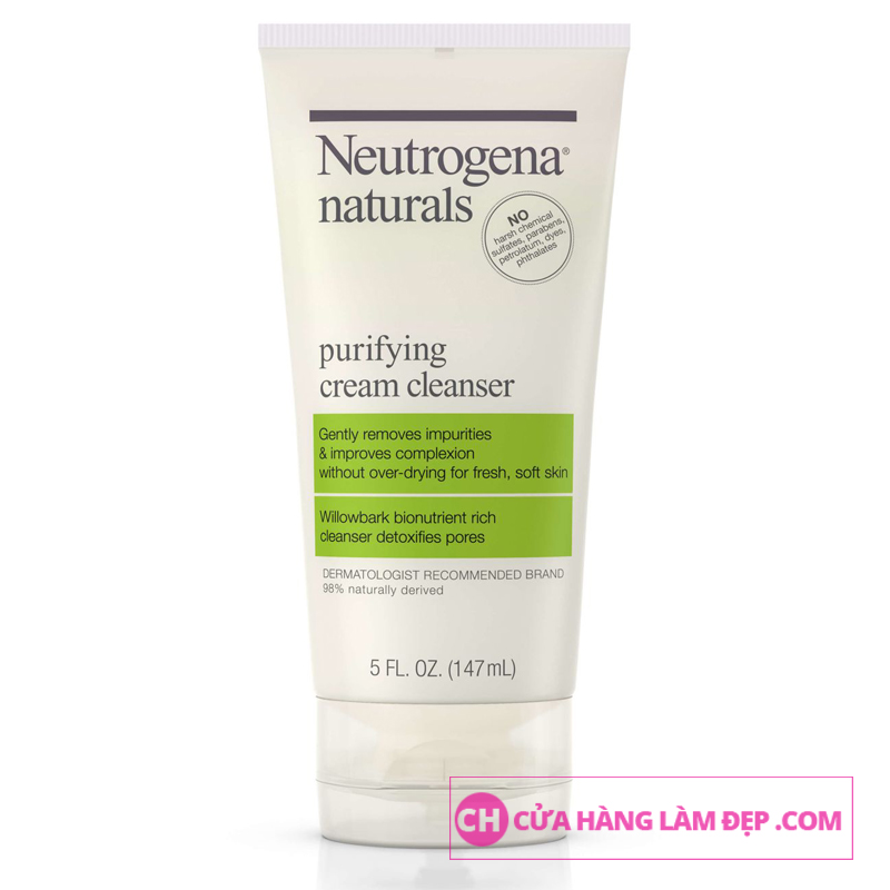 Sữa Rửa Mặt Neutrogena Naturals Purifying Cream Cleanser