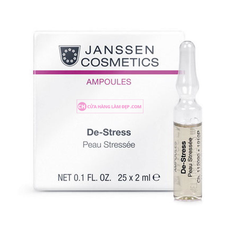 Tinh Chất Làm Dịu Da Janssen Ampoules De-Stress (25 ống x 2ml)