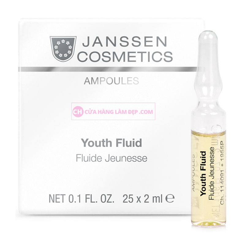 Tinh Chất Trẻ Hóa Da Janssen Ampoules Youth Fluid (25 ống x 2ml)