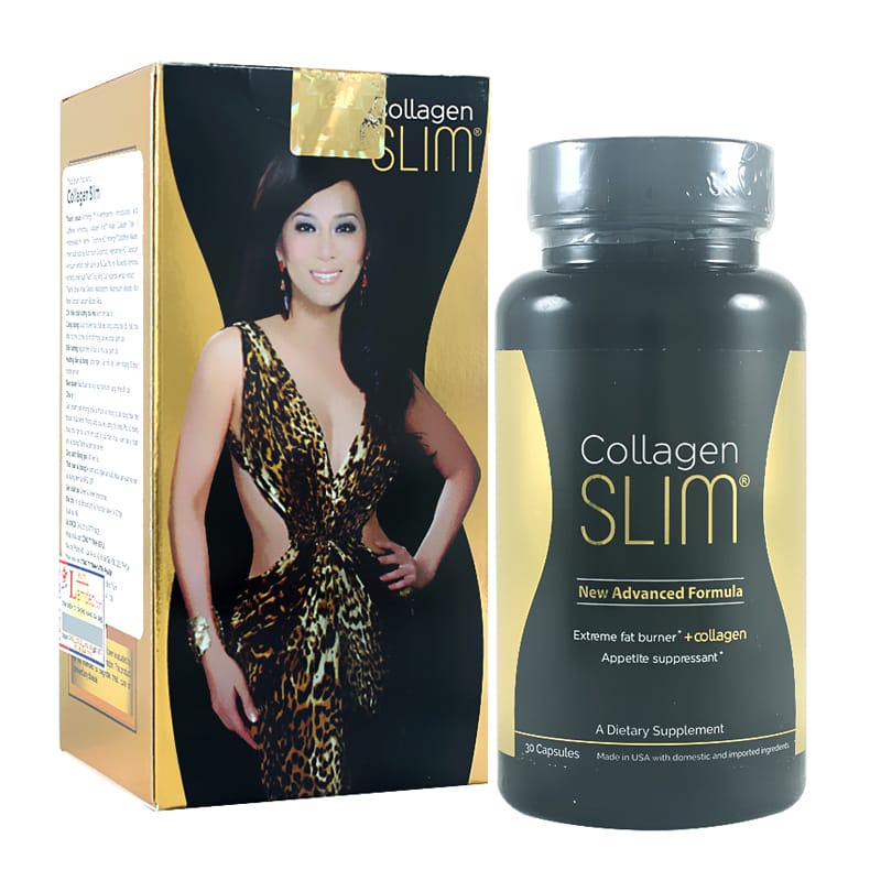 Viên uống giảm cân Collagen Slim Kỳ Duyên Mẫu Mới 2021