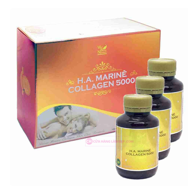 Viên Uống Well Being Nutrition H.A Marine Collagen 5000mg