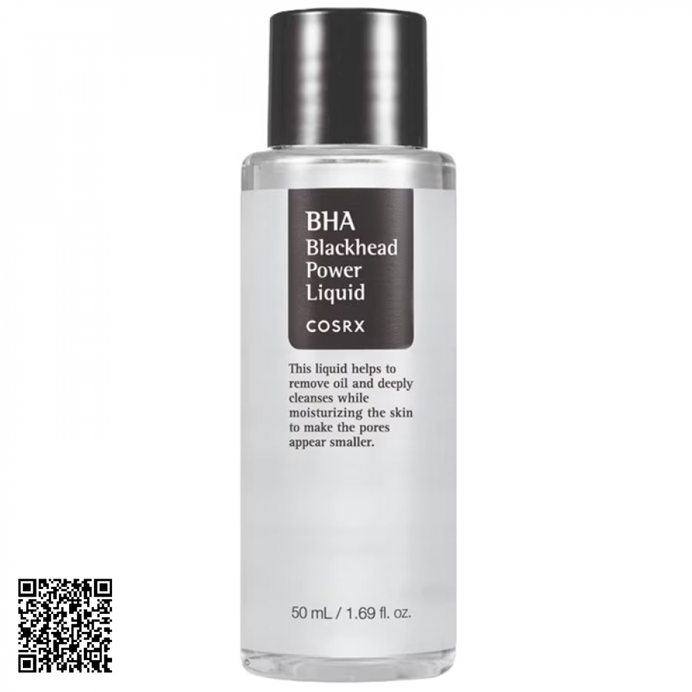 Dung Dịch Tẩy Tế Bào Chết Hoá Học Cosrx BHA Blackhead Power Liquid 50ml