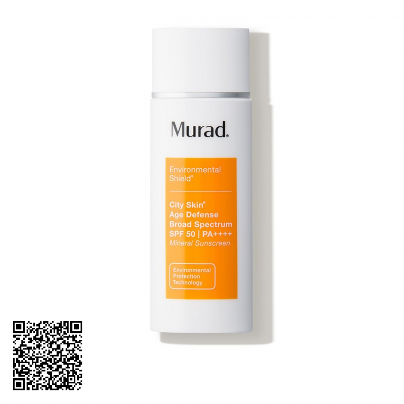 Kem Chống Nắng Murad City Skin Age Defence Broad Spectrum SPF 50 I PA ++++ Từ Mỹ 50ml