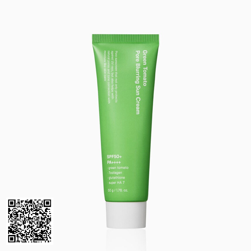 Kem Chống Nắng SungBoon Editor Green Tomato Pore Blurring Sun Cream SPF50+ PA++++ 50g