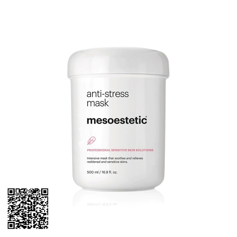 Mặt Nạ Phục Hồi Da Mesoestetic Sensitive Skin Solutions Anti-Stress Face Mask Từ Tây Ban Nha 500ml