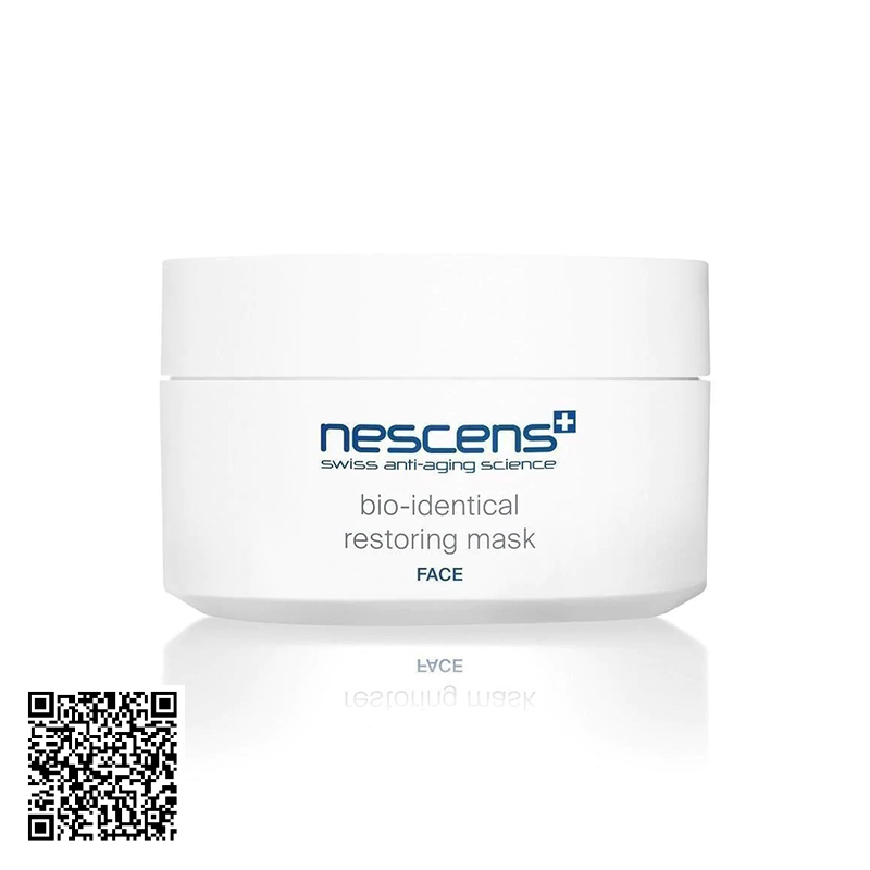 Mặt Nạ Tái Tạo mô phỏng sinh học Nescens Bio-identical Restoring Mask Face Từ Thuỵ Sỹ 100ml 