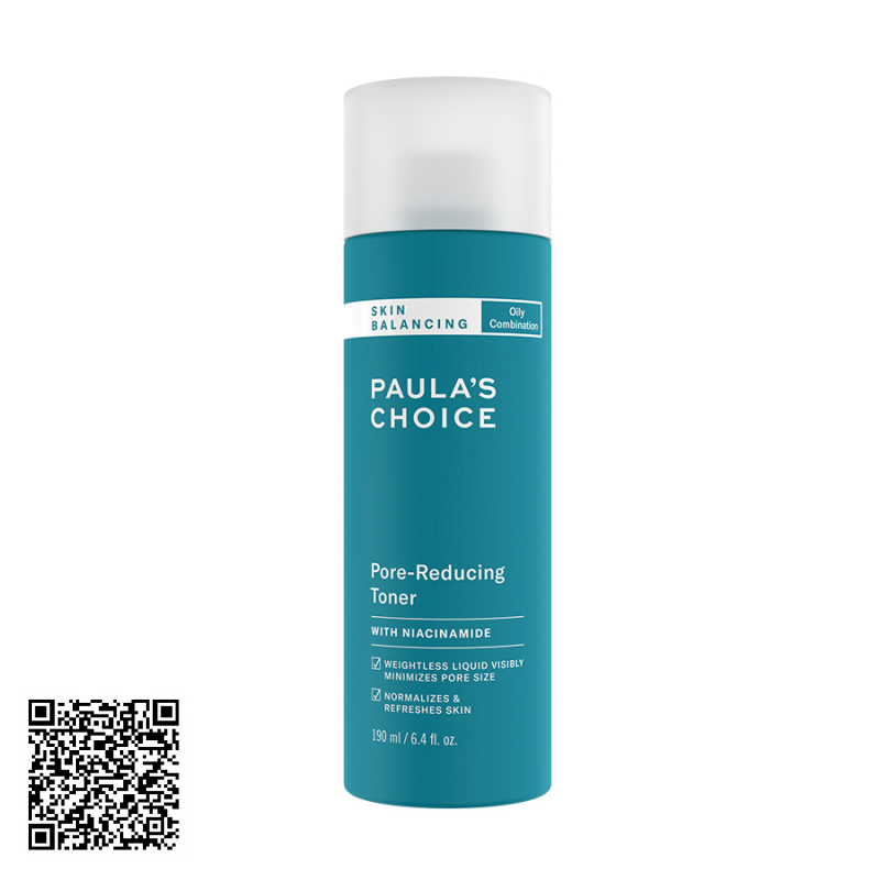 Nước Hoa Hồng Cân Bằng Da Paula’s Choice Skin Balancing Pore-Reducing Toner Từ Mỹ 190ml