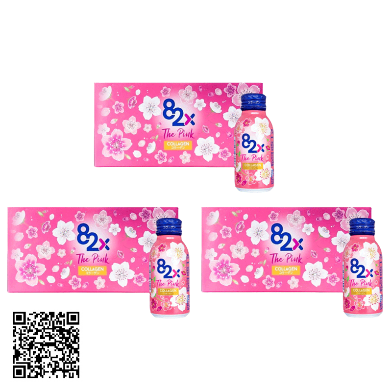 Nước Uống The Pink Collagen 82X Nhật Bản 30 Ngày Uống