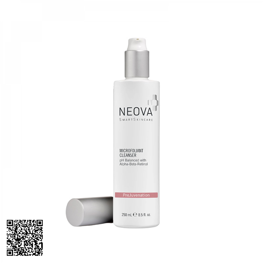 Sữa Rửa Mặt Tẩy Tế Bào Chết Neova Prejuvenation Microfoliant Cleanser Từ Mỹ 250ml