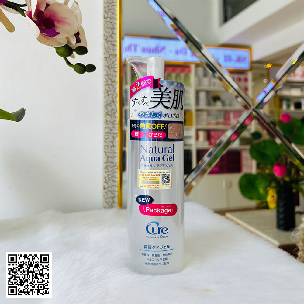 Tẩy Da Chết Cure Natural Aqua Gel Của Nhật Bản 250ml