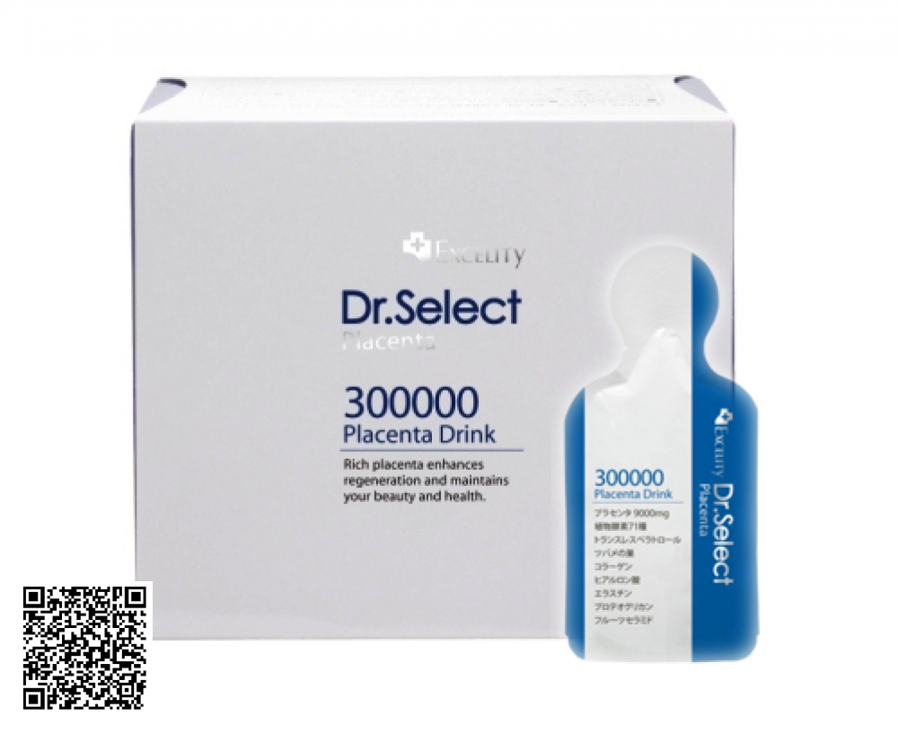 Tinh Chất Nhau Thai Heo Cao Cấp Dr Select Placenta Drink 300000mg Dạng Túi Uống