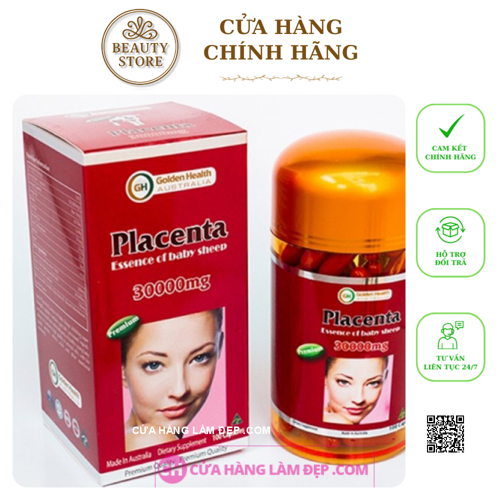  Cừu GOLDEN HEALTH (30000mg X 100 Viên)