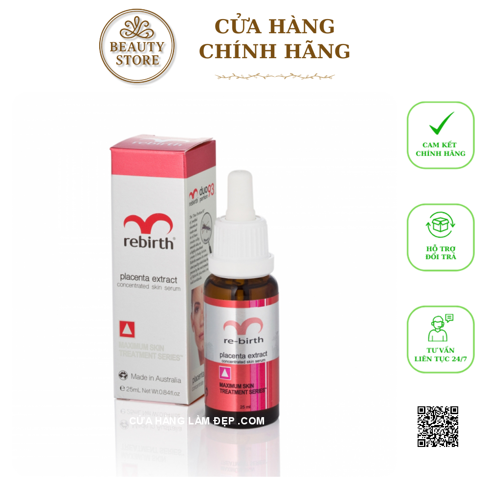 Serum Mờ Nám Da Chiết Xuất Nhau Thai Cừu Đậm Đặc Rebirth