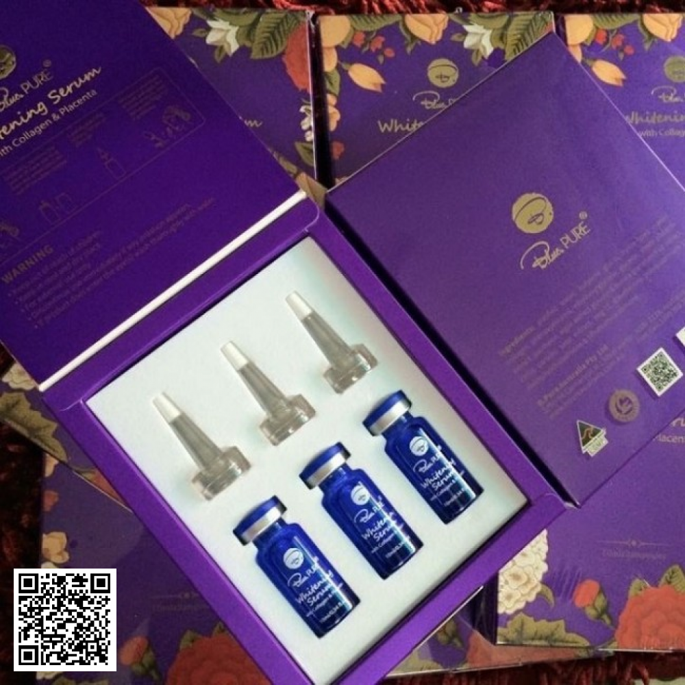 Serum Dưỡng Trắng Tái Tạo Da Blue Pure