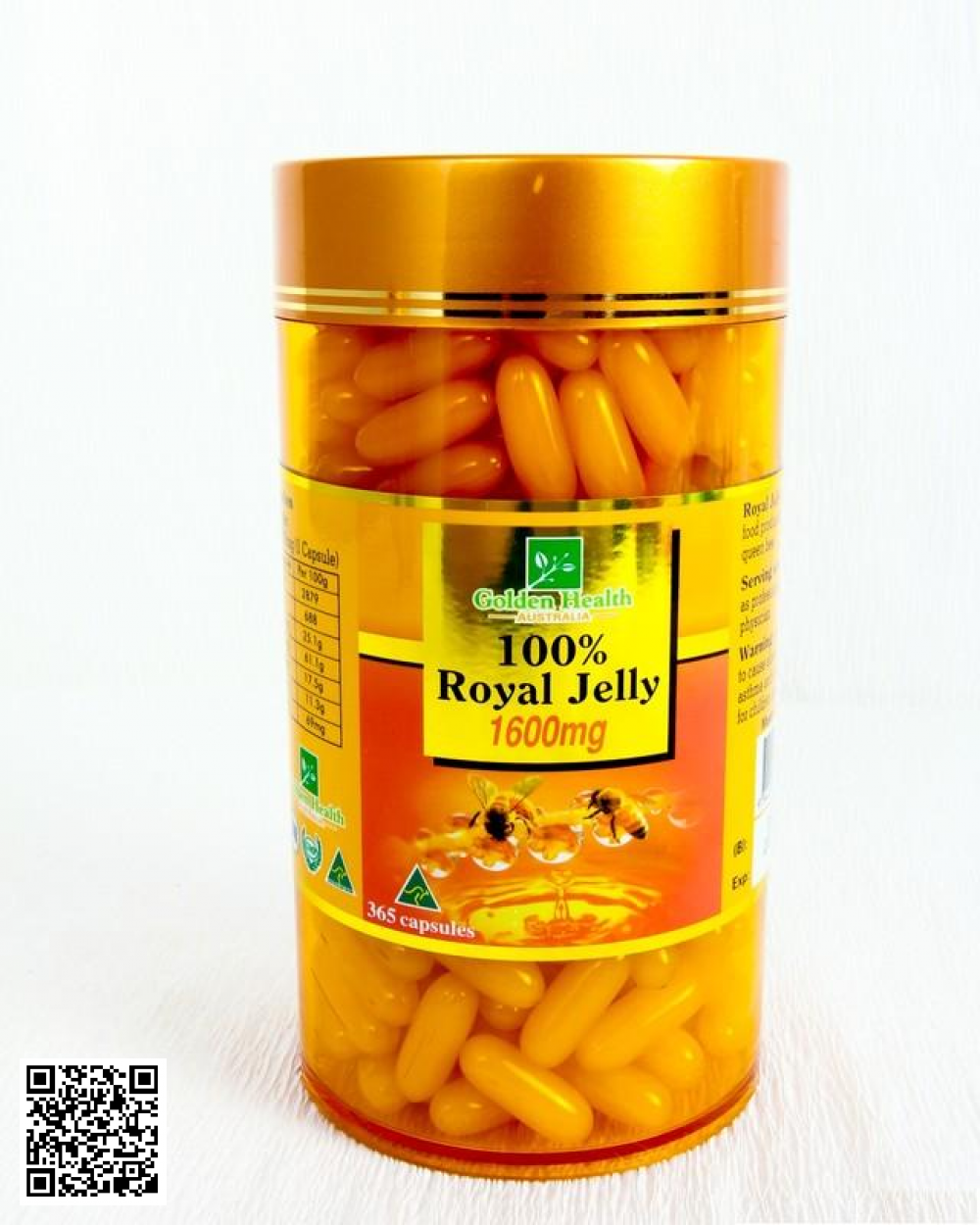 Sữa Ong Chúa Golden Health (1600mg X 365 Viên)