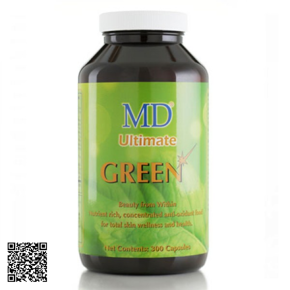 Viên Uống Giúp Giảm Mụn Làm Đẹp Da Giải Độc Tố MD Ultimate Green
