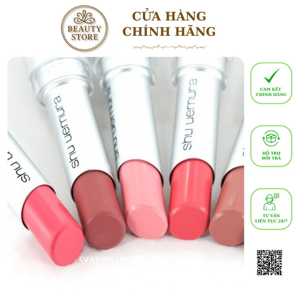 Son Lì Shu Uemura Rouge Unlimited Supreme Matte Lipstick (3.4g)