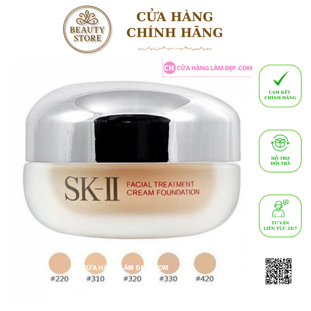 Kem Nền Dưỡng Ẩm SK-II Facial Treatment Cream Foundation