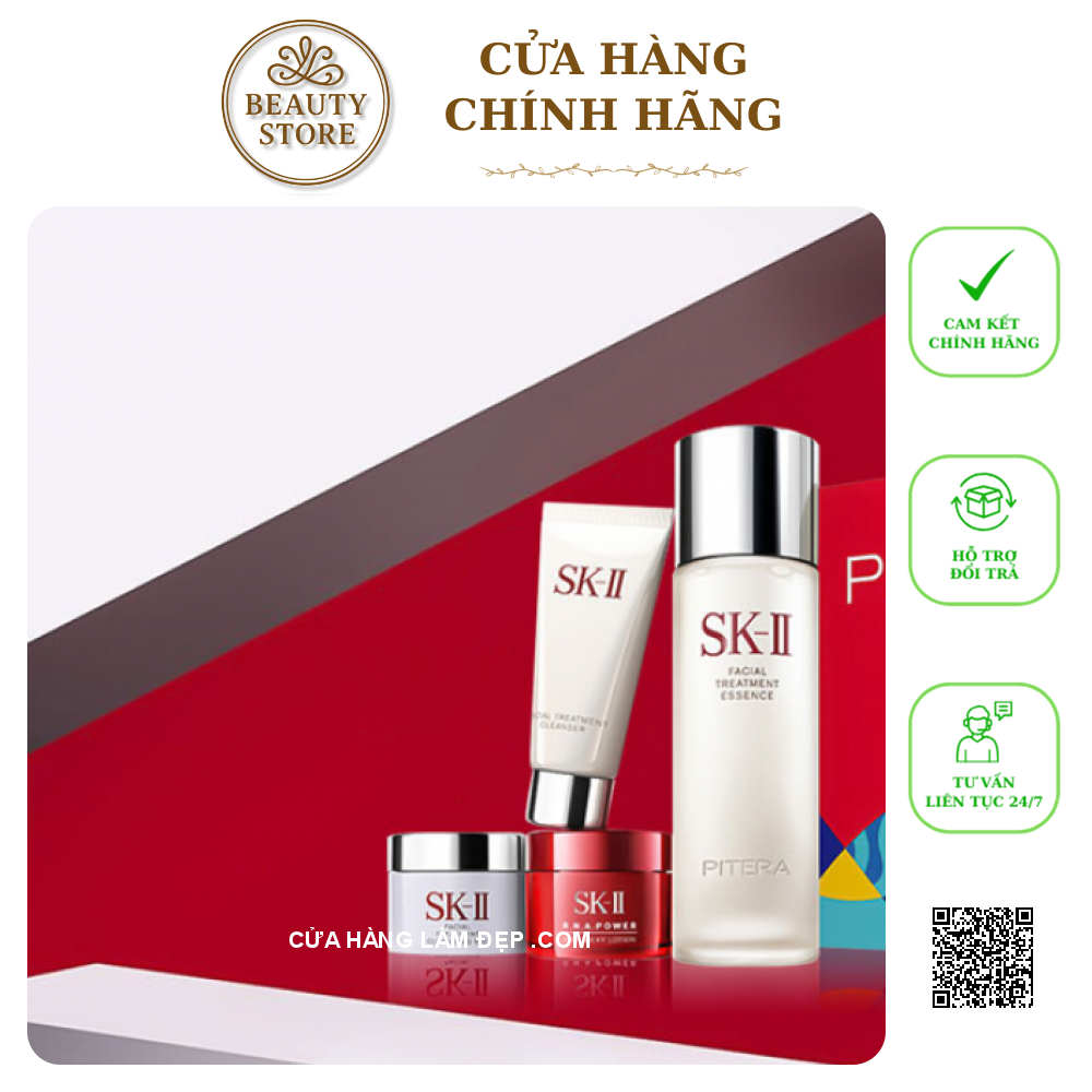 Bộ Sản Phẩm Dưỡng Da SK-II Full Line Trial Kit Limited Edition Phiên Bản KARAN 2019