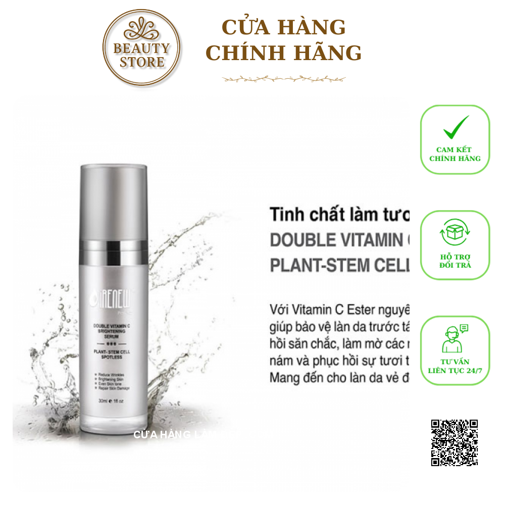 Tinh Chất Làm Tươi Trẻ Và Trắng Sáng Làn Da iRENEW Double Vitamin C Brightening Serum (30ml)