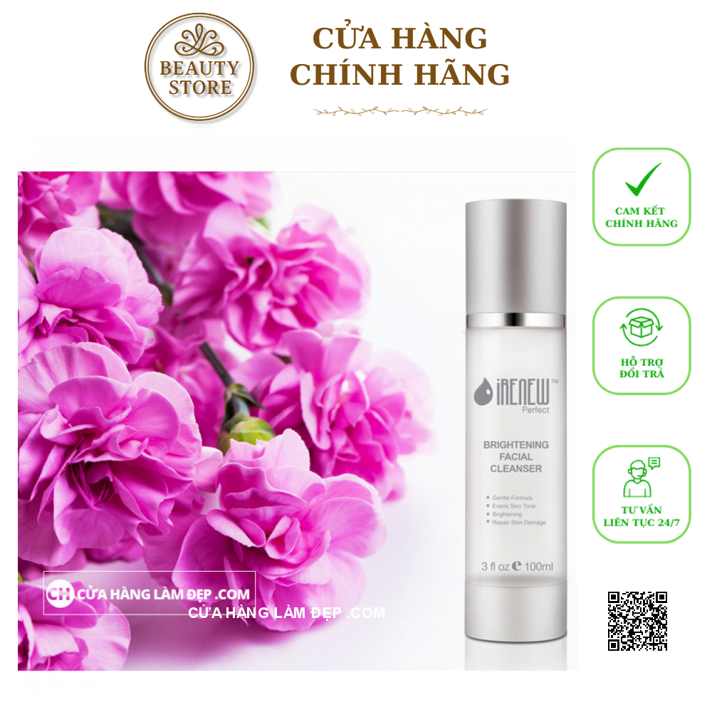 Sữa Rửa Mặt Trắng Da Irenew Brightening Facial Cleanser