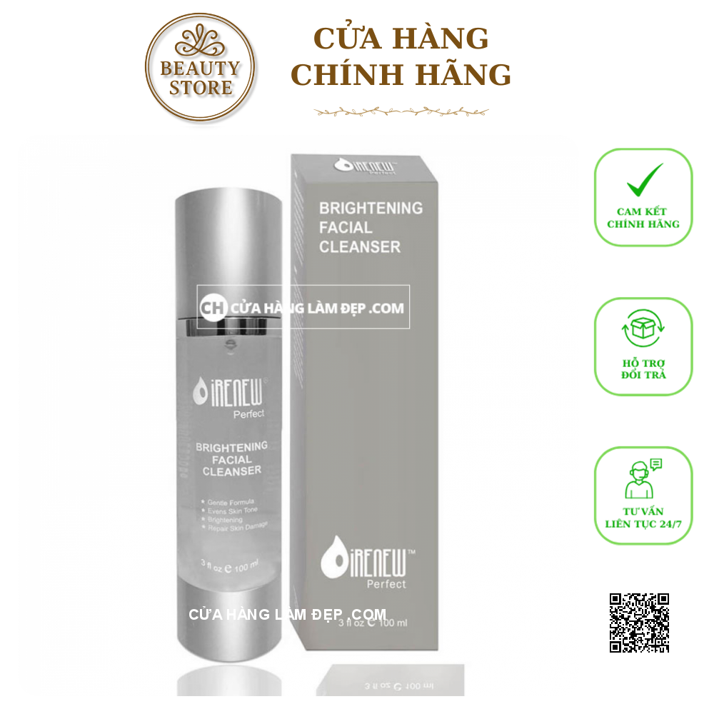 Sữa Rửa Mặt Trắng Da Irenew Brightening Facial Cleanser