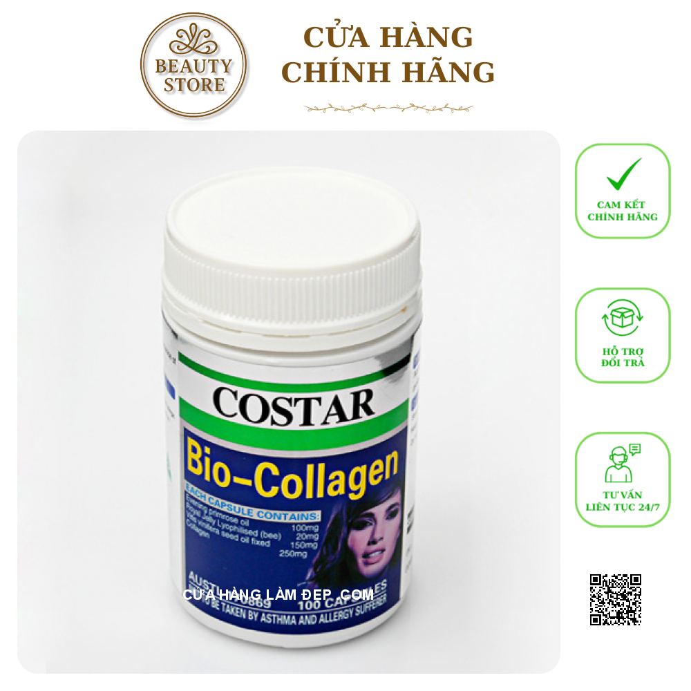 Bio Collagen Costar Úc 100 Viên