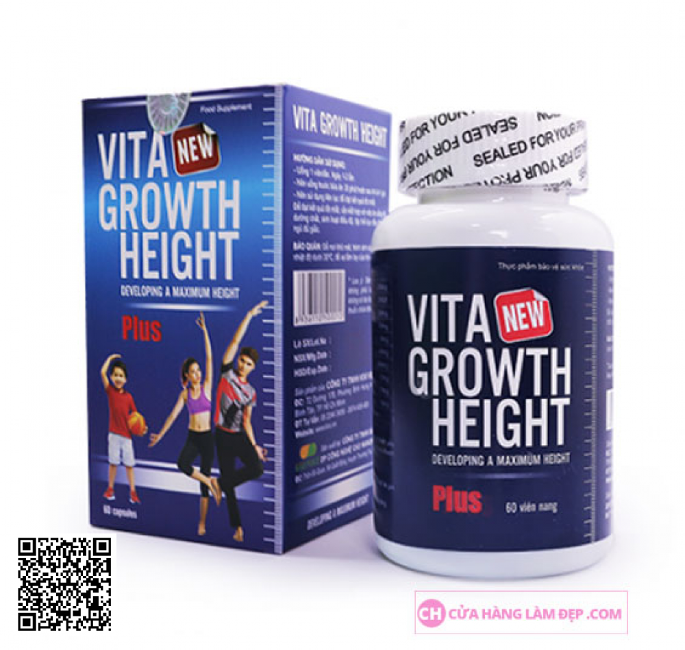 Viên Uống Tăng Chiều Cao Vita Growth Height Của Mỹ