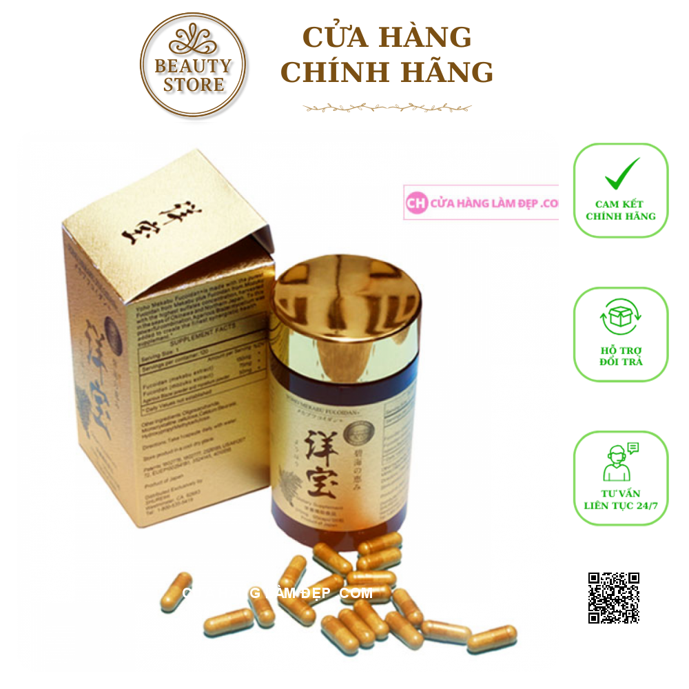 Tảo Phòng hỗ trợ Hỗ Trợ Chống Ung Thư Yoho Mekabu FCD