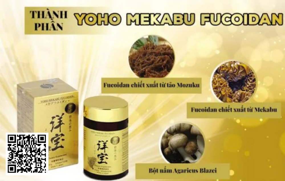 Tảo Phòng Chống Ung Thư Yoho Mekabu Fucoidan