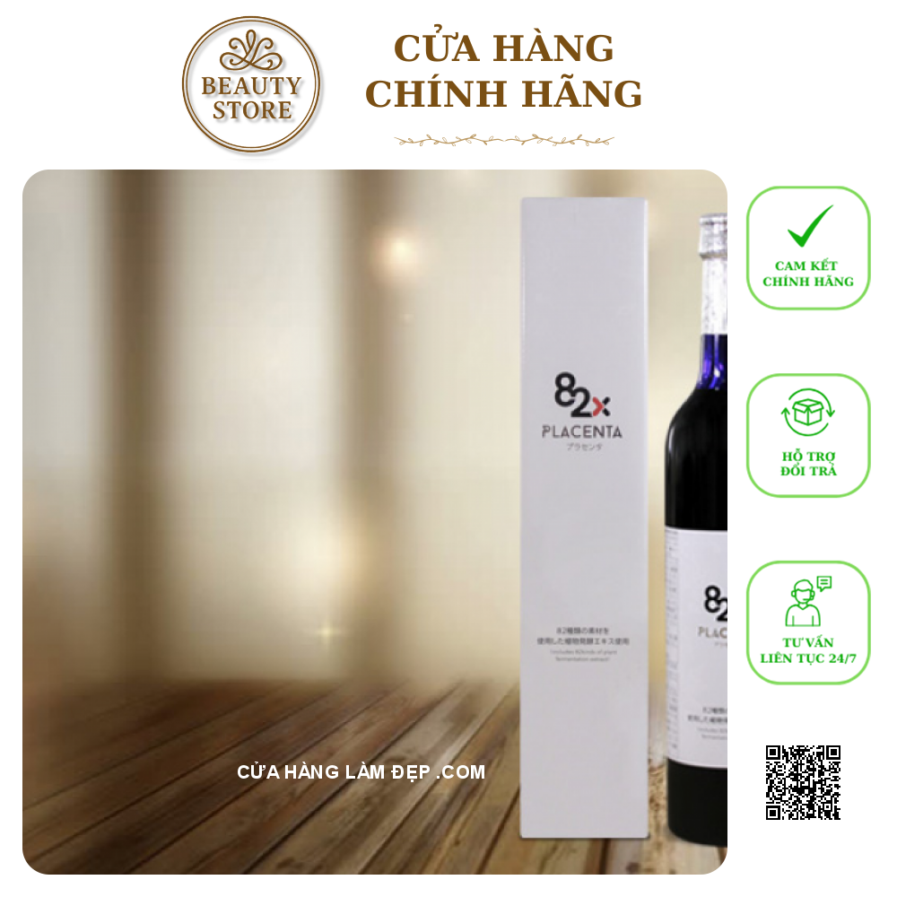 Tinh chất Placenta 82x 450000mg Nhật Bản 500ml