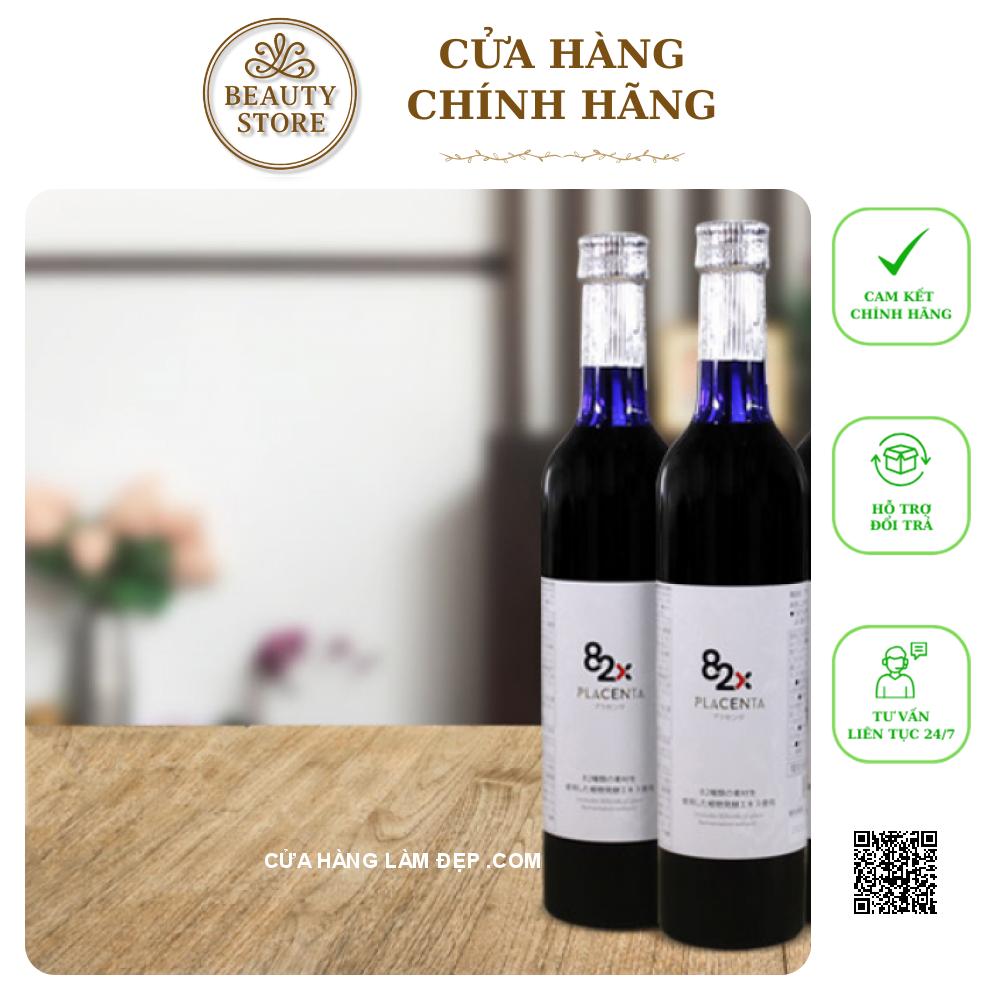 Tinh chất Placenta 82x 450000mg Nhật Bản 500ml