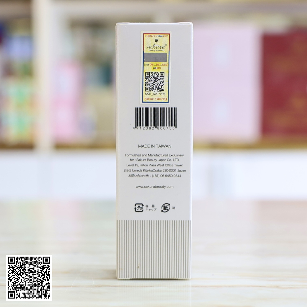 Serum Dưỡng Da Hỗ Trợ Ngừa Lão Hóa Sakura Age Defying Dna Repair Serum Từ Nhật Bản 40 Viên