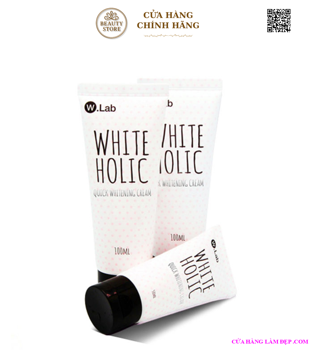 Kem Dưỡng Trắng Da W.lab White Holic 100ml