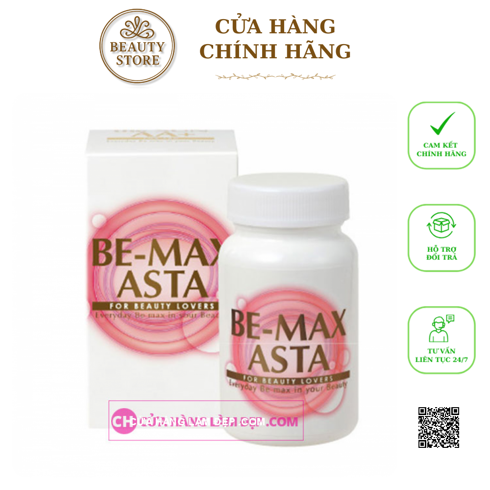 Viên Uống Mờ Nám, Trắng Da, giảm Mụn Be-Max Asta