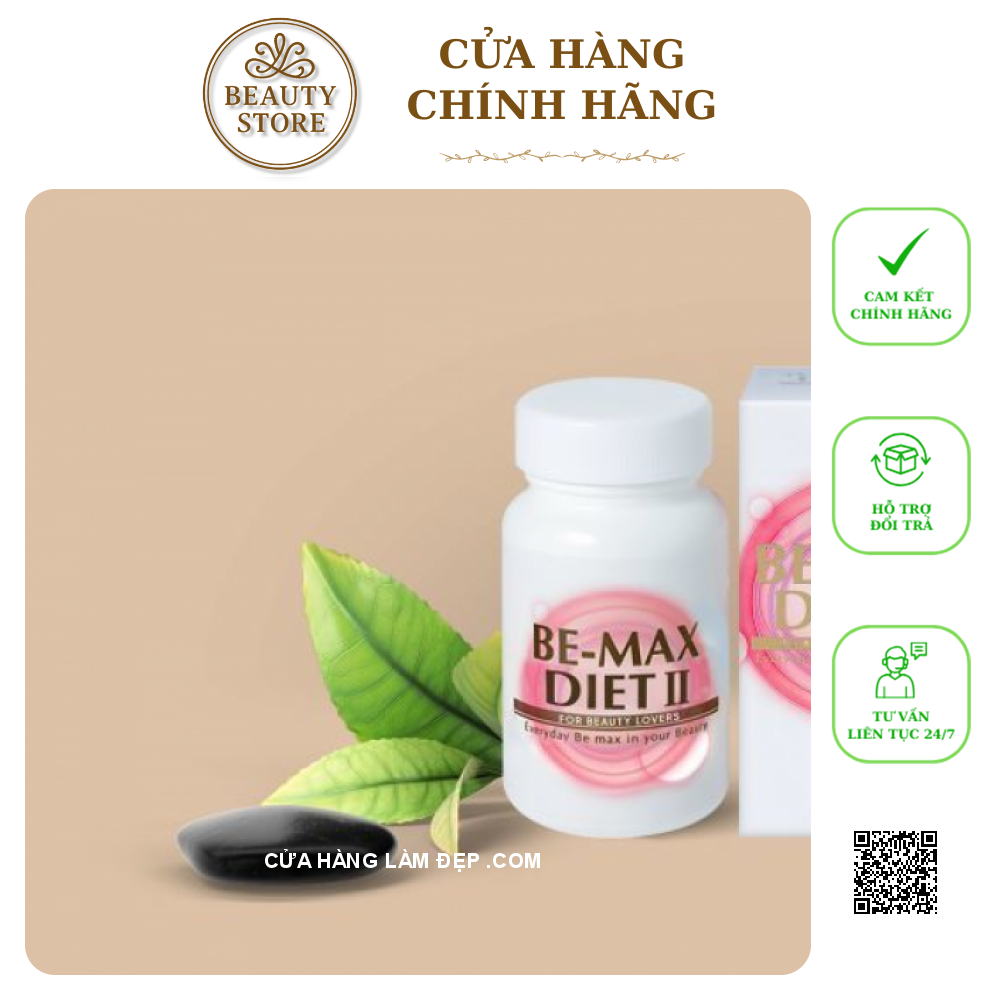 Viên uống hỗ trợ giảm cân Be-Max Diet II 90 viên