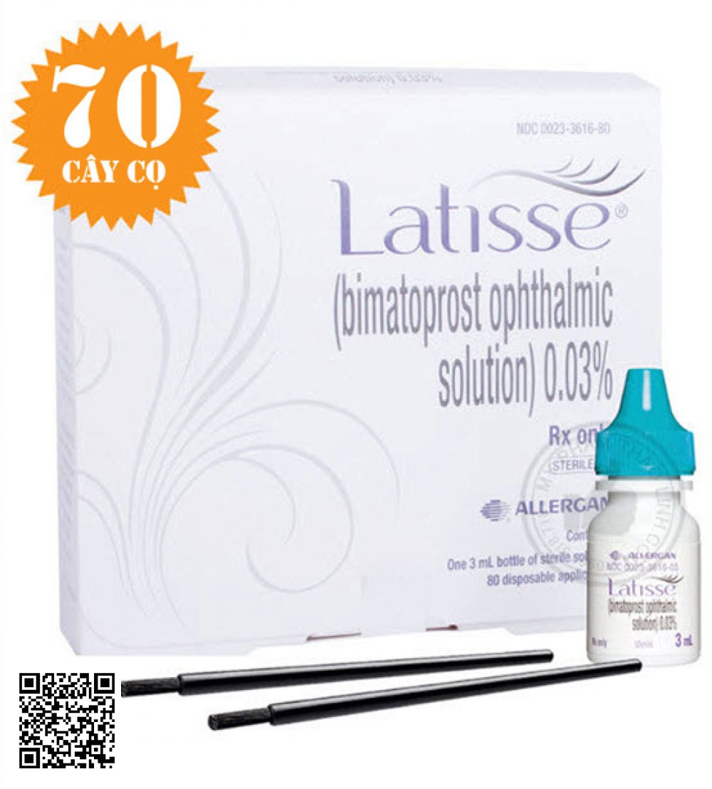 Tinh chất dưỡng dài và dày lông mi Latisse 3ml