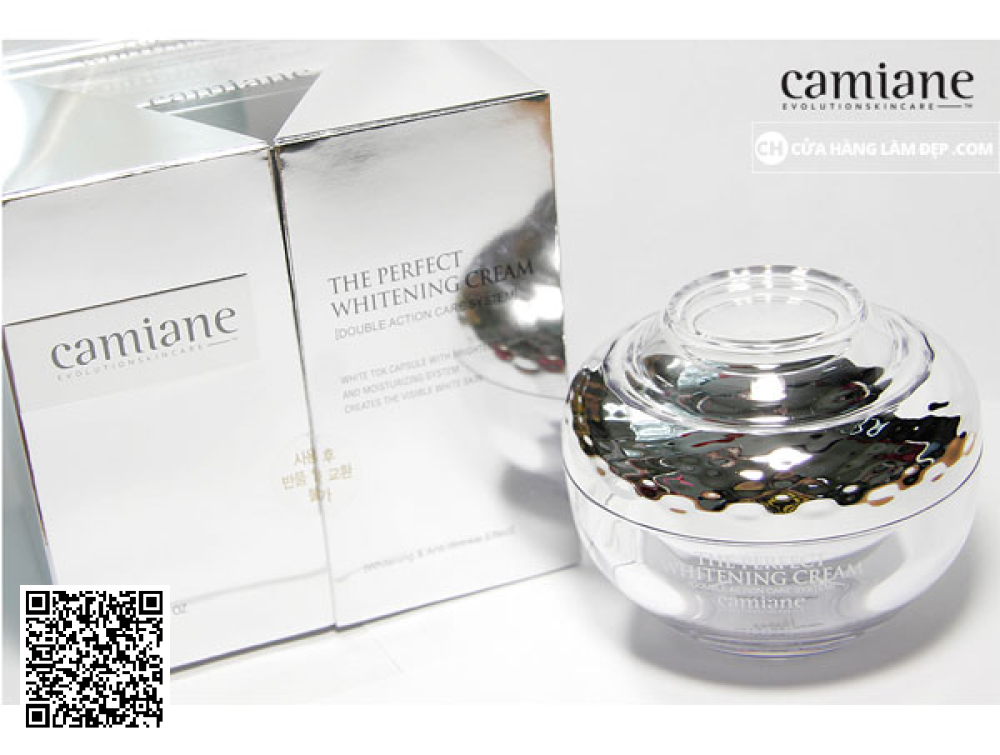 Kem Dưỡng Trắng, Mờ Thâm Nám, Trẻ Hóa Làn Da Camiane The Perfect Whitening Cream Plus