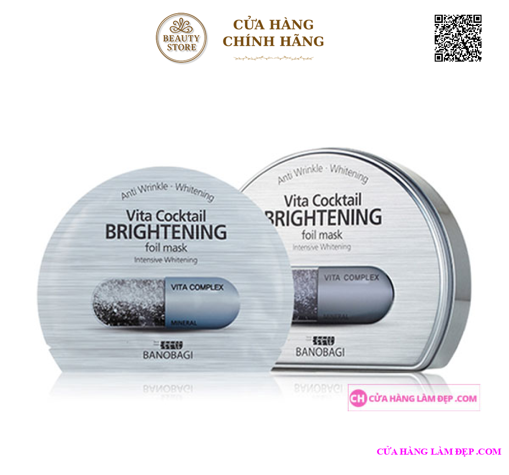 Mặt Nạ Thiếc BANOBAGI Vita Cocktail Age Foil Mask