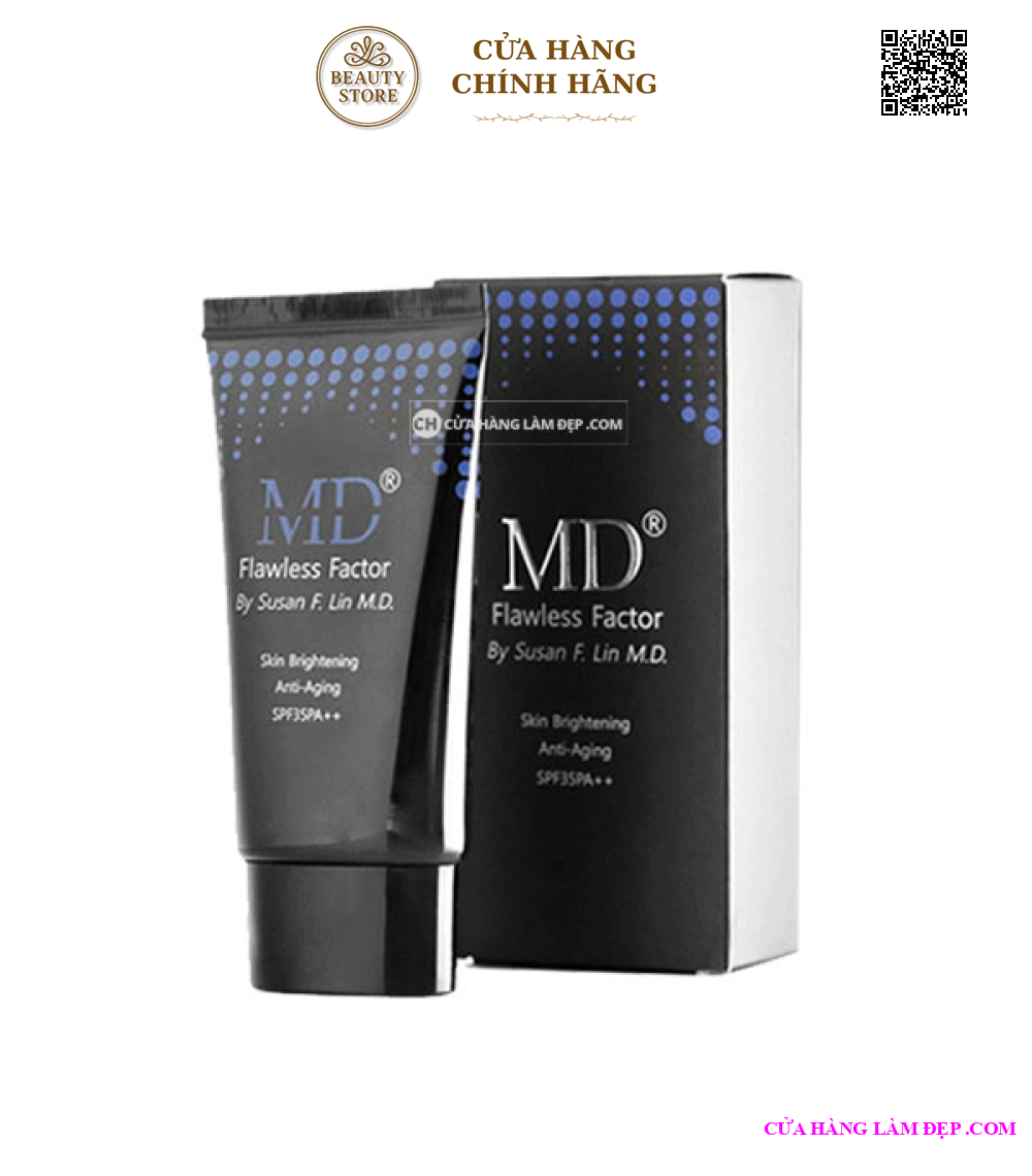 Kem Chống Nắng Và Dưỡng Da Ban Ngày Thần Thánh MD Flawless Factor SPF 35PA
