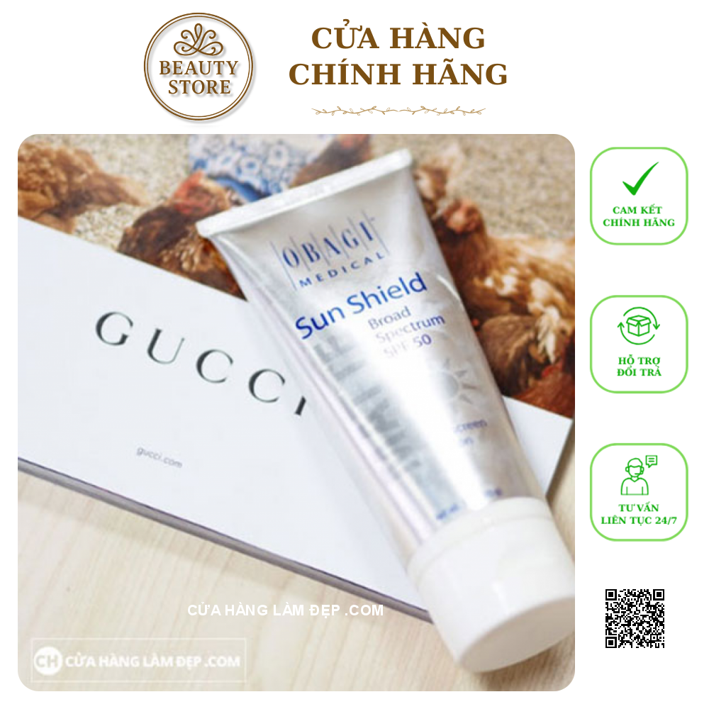 Kem hỗ trợ Hỗ Trợ Chống nắng Obagi Sun Shield Matte Broad Spectrum SPF 50